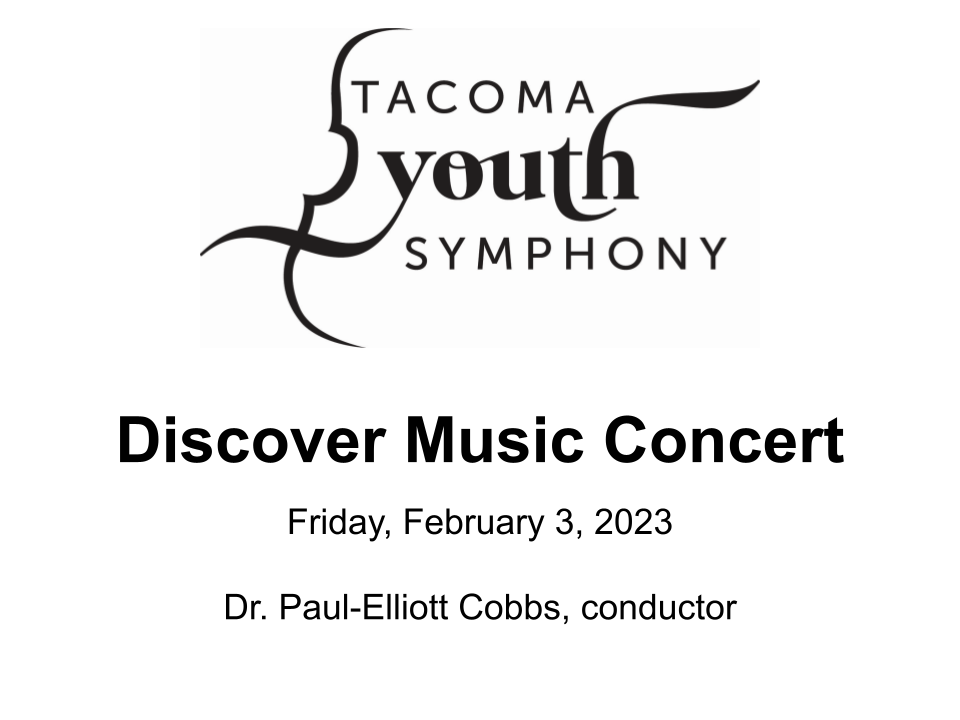 Discover Music Youth Symphony Association